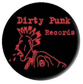 Dirty Punk red with black background